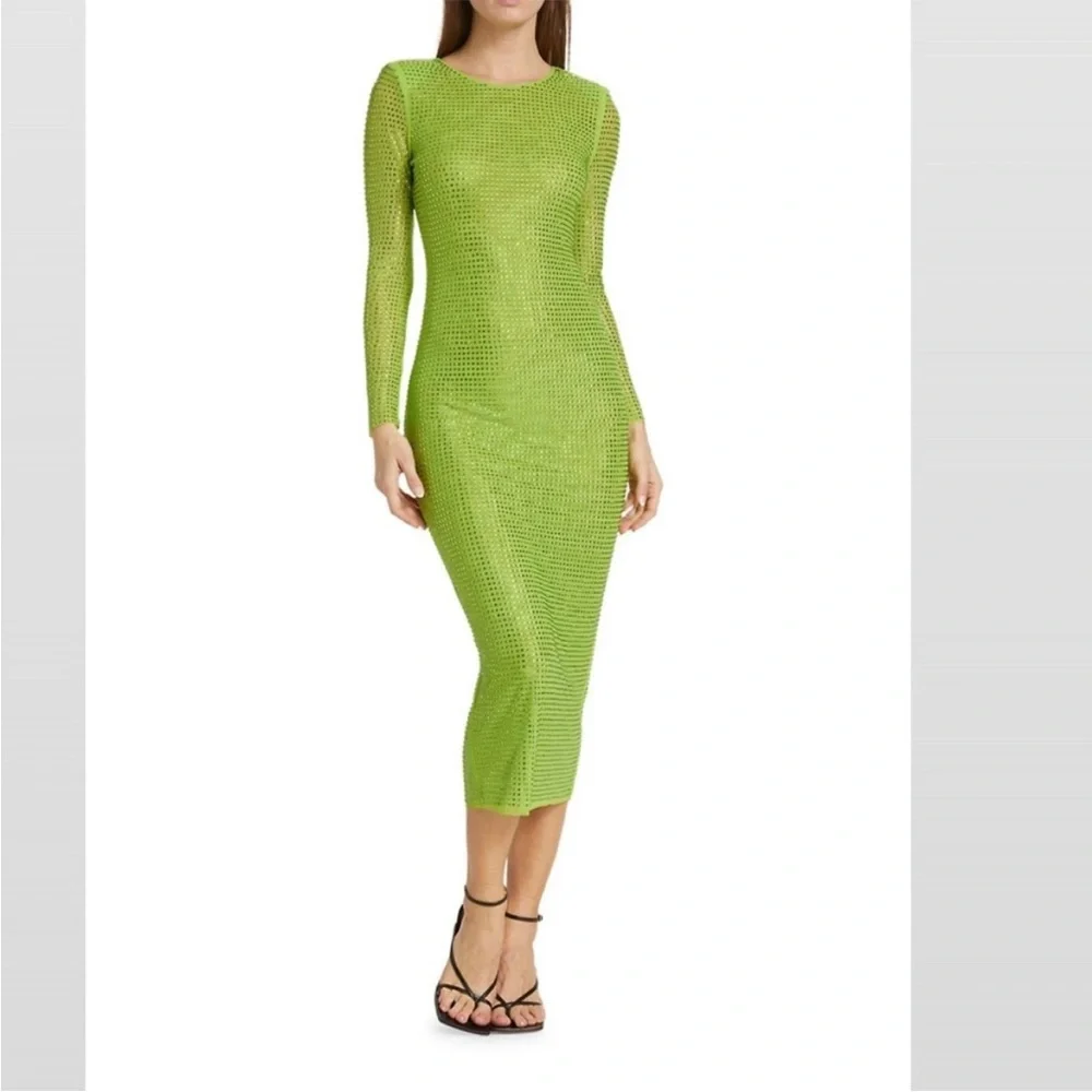 Self Portrait GG Crystal-Embellished Midi Dress NWT! - Picture 11 of 12